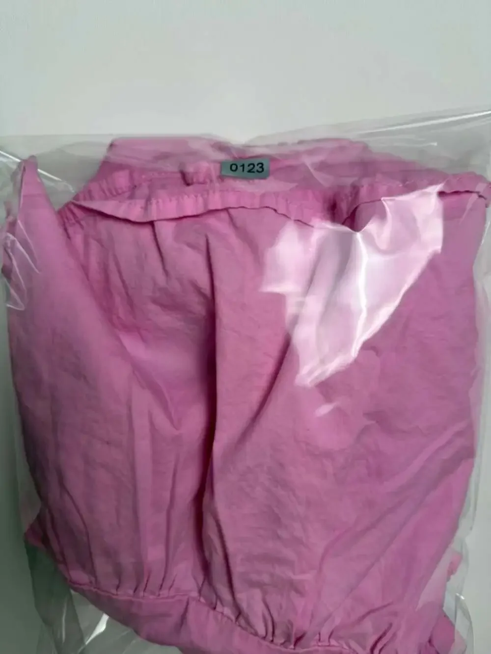 Barbie Pink Puff Sleeve Ruched Fairy Babydoll Milkmaid Cute Blouse Top Size M